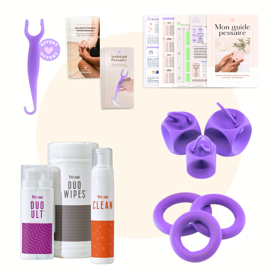 Kit prescripteur Pessaires - Essentiel ProFem + Désinfection