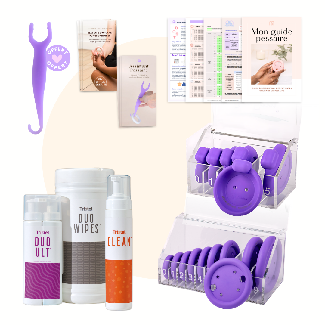 Kit prescripteur Pessaires - Première Intention ProFem + Désinfection