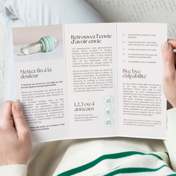 Lot de 50 dépliants Ohnut